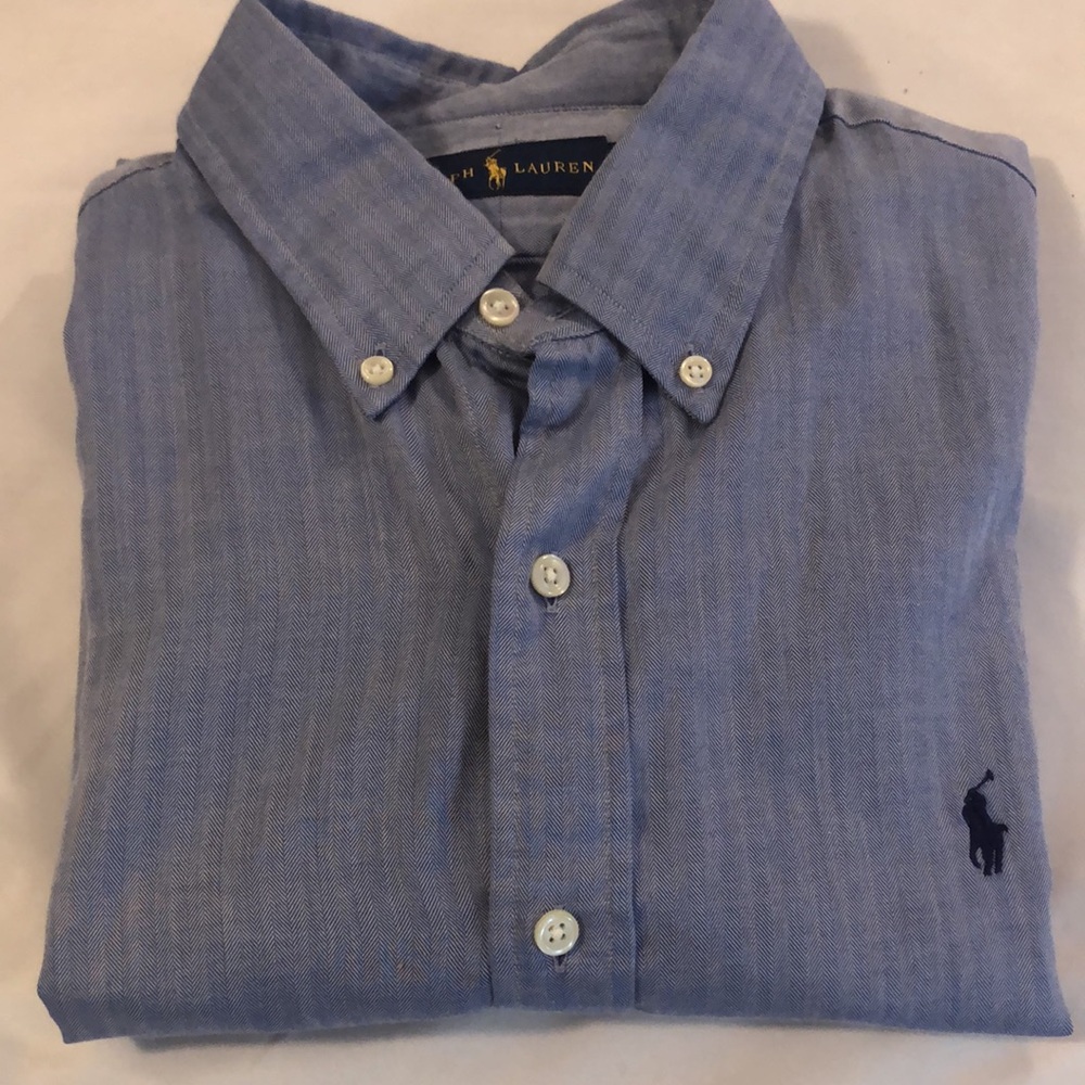 Ralph Lauren Men’s Longsleeve Button Down Shirt Size Large